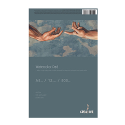 Umleck skic akvarel Creative A3 300g 12listov