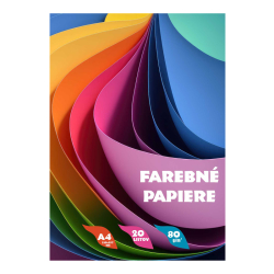 Pap�r barevn� 20 list�