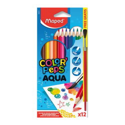 Pastelky MAPED trojhran akvarelov 12ks
