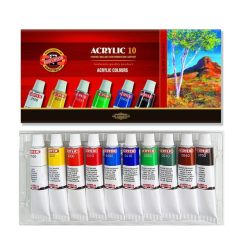 Akrylov barvy 10x16ml