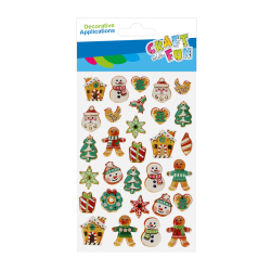 Hobby CraftFun samolepky puffy vnon 545868