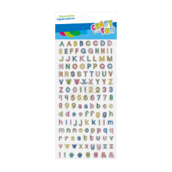 Hobby CraftFun samolepky puffy psmen/sla545807