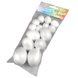 Hobby ReyCraft polystyr�n vejce mix/14