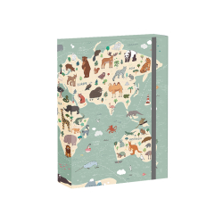 koln box A5 World Map 2 REYBAG