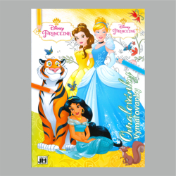 Omalovnky A4 JM Disney Princezny 2