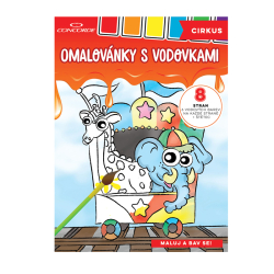 Omalovnky s vodovkami Cirkus