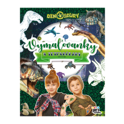Vymaovnky A4 s tetovakami Dinosaury