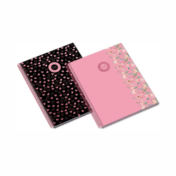 Spir�lov� se�it A5 Sugar and Spice s tvrd�mi deskami