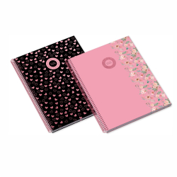 Spir�lov� se�it A4 Sugar and Spice s tvrd�mi deskami