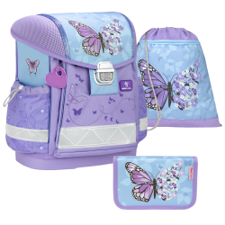 koln set BELMIL Purple Blue Butterfly