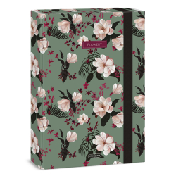 Box na se�ity A4 Flowery Green ARS UNA