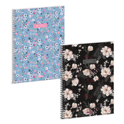 Spir�lov� se�it A4 60list Flowery ARS UNA
