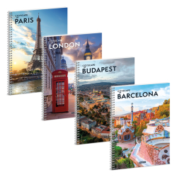 Spir�lov� se�it A4 60list Cityscape ARS UNA