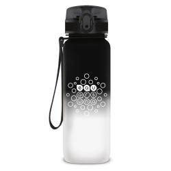 Zdrav� lahev 800 ml �ierno-biela ARS UNA