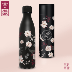 Termolahev 500ml Flowery Black ARS UNA