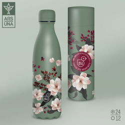 Termolahev 500ml Flowery Pink ARS UNA