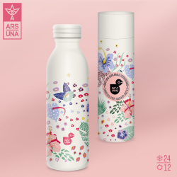 Termolahev 600ml Cream Hibiscus ARS UNA